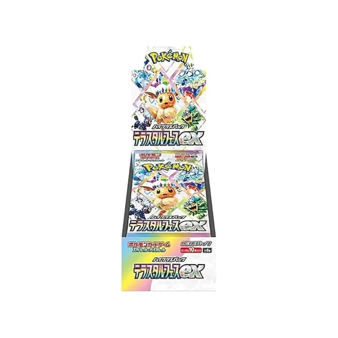 Pokemon TCG | Eeveelutions Terastal Festival ex High Class | Traditional Chinese Booster Box (SV8A F) | 15+ Years