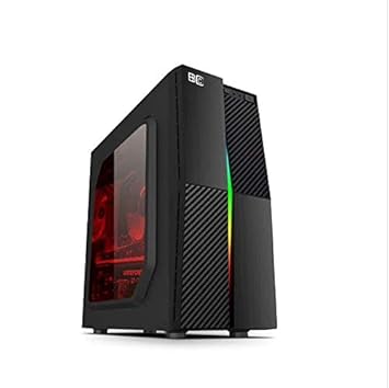 Amazon In Buy Bbc 1609bb Gaming Cabinet With Rgb Led Without Fan