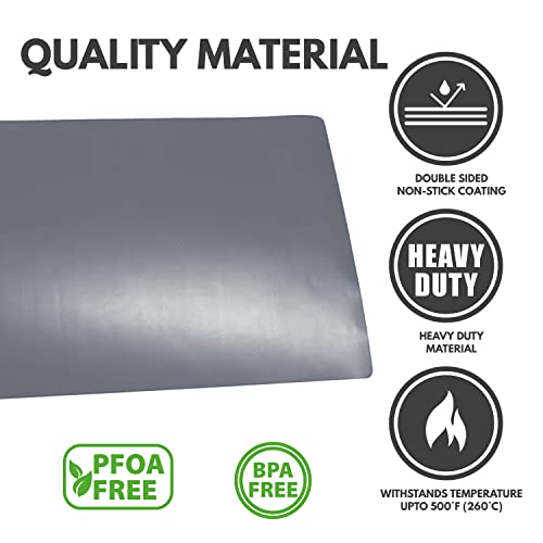 Cooks Innovations NonStick Oven Protector Mat 2 Heavy Duty Nonstick