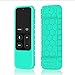 Fintie Protective Case for Apple TV 4K / 4th Gen Remote - Casebot [Honey Comb Series] Light Weight [Anti Slip] Shock Proof Silicone Cover for Apple TV 4K Siri Remote Controller, Mint Green