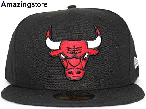Amazon Co Jp ビッグサイズ 8 1 8 ニューエラ シカゴ ブルズ Nba Team Basic New Era Chicago Bulls 5950 キャップ Cap Red Black ホビー 通販