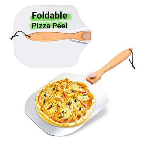 Pizza Peel,Nonstick Pizza Paddle for Pizza Stone,12x14in Metal Pizzas