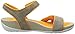 Dansko Women's Kami Dress Sandal, Mocha/Citrus Suede, 40 EU/9.5-10 M US
