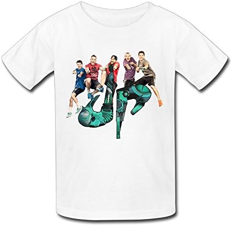 Kid's Dude Perfect Team Logo T-shirts White