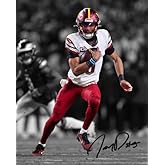 Ikonic Fotohaus Jayden Daniels Signed Photo Autograph Print Wall Art Home Decor