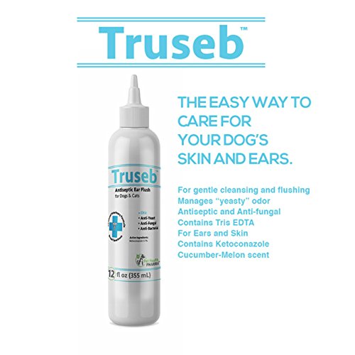 Truseb 1 Ear Cleaner Flush Dog and Cat Tris Flush Ear Infection