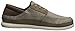 Crocs Men's Santa Cruz Playa Lace-Up Sneaker | Comfortable Casual Loafer, Khaki/Stucco, 8 M US
