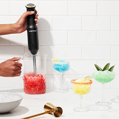 Chefman CordlessYetPowerful Handheld Immersion Blender, Variable