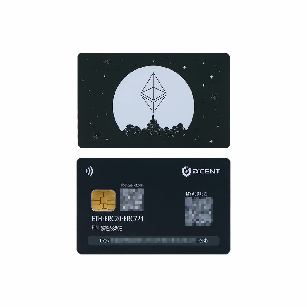 D'CENT Cryptocurrency Card typed Wallet - Ethereum