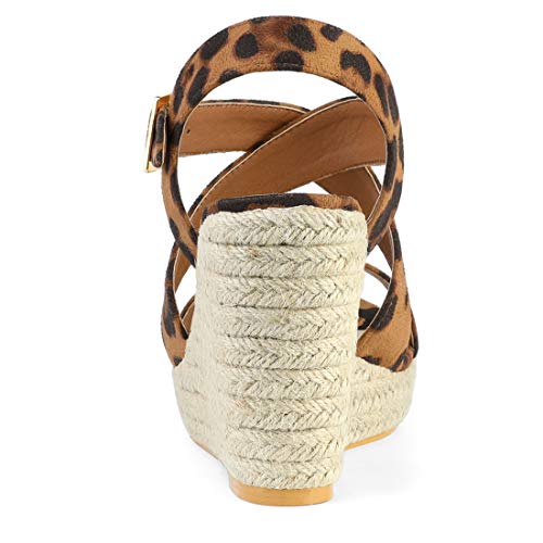 41pCiGN fkL Allegra K Alpargatas De Mujer Plataforma Slingback Cuñas Sandalias Allegra K Alpargatas De Mujer Plataforma Slingback Cuñas Sandalias - Imagen 4