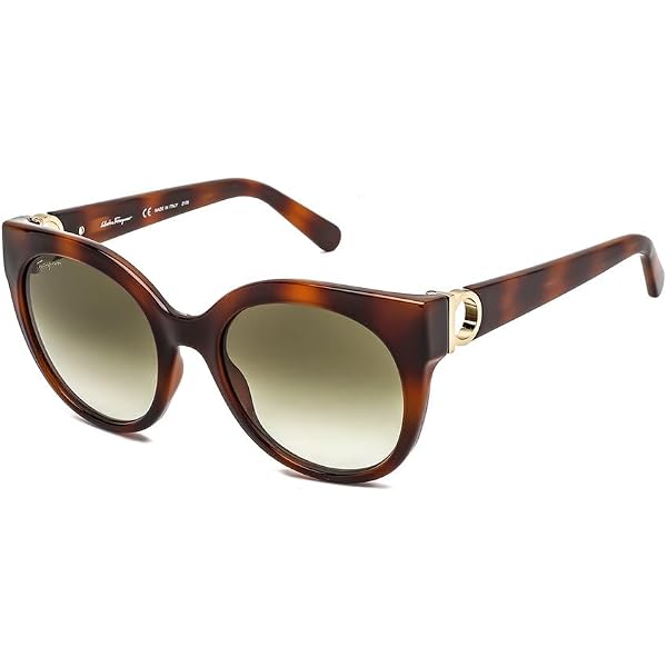 Amazon.com: Salvatore Ferragamo Gancini-SF1031SL Tortoise  display picture 1