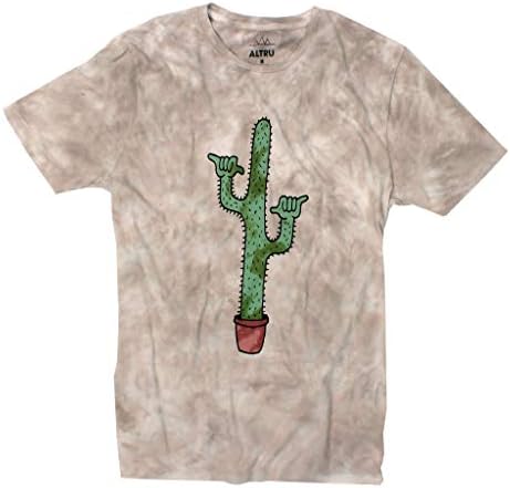 Cactus T-Shirt Shaka Guaro Cactus on Cloud Washed Desert Colors