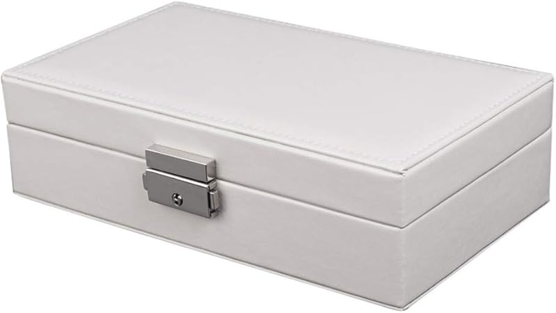 FENGWEIF Joyero para Mujer, Caja de Almacenamiento para Guardar Joyas: Amazon.es: Hogar
