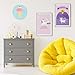 Unicorn Posters for Girls Bedroom, Girls Room Wall Art, Adorable Matching Art Prints for Bedroom or Bathroom Decor 11x17 size per poster