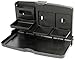 Eurow Car Backseat Travel Tray with Dual Cup Holders, Snack and Meal Storage, Phone Slot, Hooks, Easy-Clean Surface, Fits Most Vehicles, Installs in Seconds, Ideal for Kids and Road Trips
