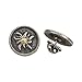 Alpenflüstern Bavarian Label Pins Edelweiss set of 2, pin badges for bavarian german Hat, Dirndl, Leather trouser, Oktoberfest (bicolor colors)