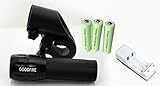 HIAEFIRE Q5 CREE 240 Lumen LED Bike Bicycle flashlight Torch +1 x Bicycle Holder +3 AAA batteries + dual charger
