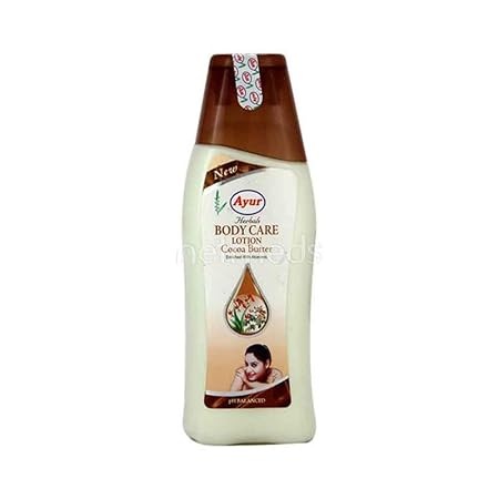 ayur herbals cocoa butter body care lotion