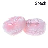 JETTINGBUY 2 PCS Powder Puff for Body Power, Professional Butterfly Baby Cosmetic Soft Plush Powder Puff Sponge for Talcum Powder Makeup Cosmetic Plush Sponges, Pink - Large Size