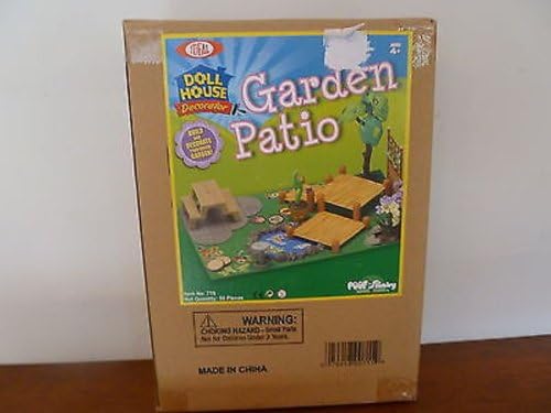 Doll House Decorator Garden Patio Furniture