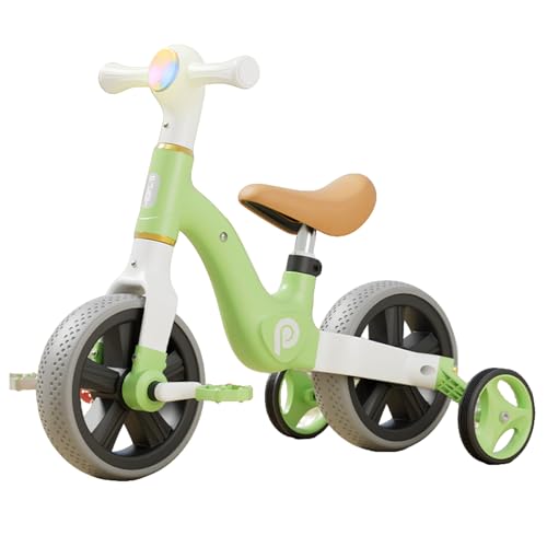 Beauenty Kids Tricycle, Kids Balance Bike, Toddler Tricycle with Footrest for 1-5 Years Old