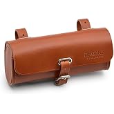 Brooks England Challenge Saddle Bag Honey, 0.5 L Vegetable-Tanned Leather Bicycle Tool Bag, 175 x 45 x 78 mm
