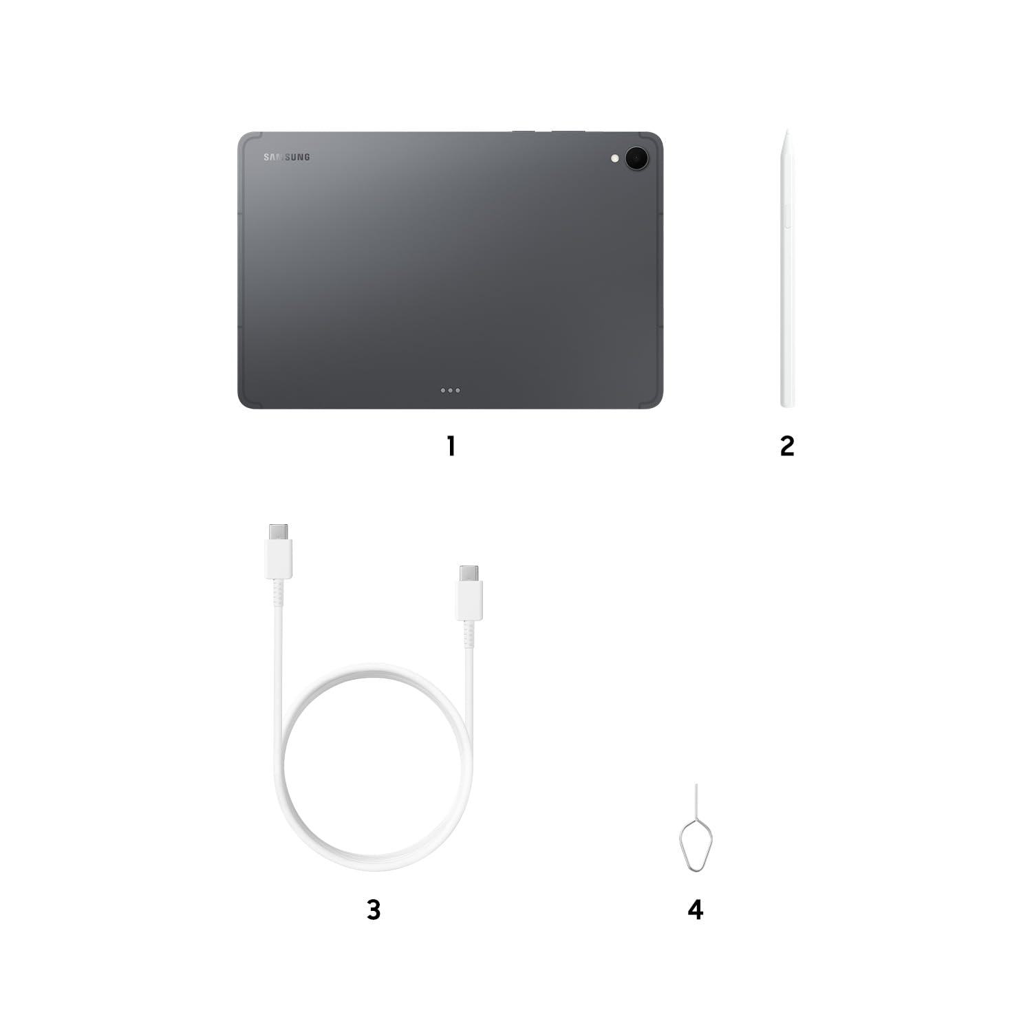 Samsung Galaxy Tab S11, AI Tablet, Wi-Fi, Leichtes Design, Vielseitige KI-Tools, DeX, 128 GB Speicher, 12 GB RAM, Lange Akkulaufzeit, Gray, 3 Jahre Herstellergarantie [Exklusiv auf Amazon] 8