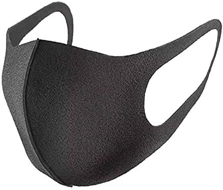 WISHTA Protect Mask PM 2.5 Air Dust Mask Washable face Respirator Cotton Mouth mask with Replaceable Filter Valve(3 Pack)