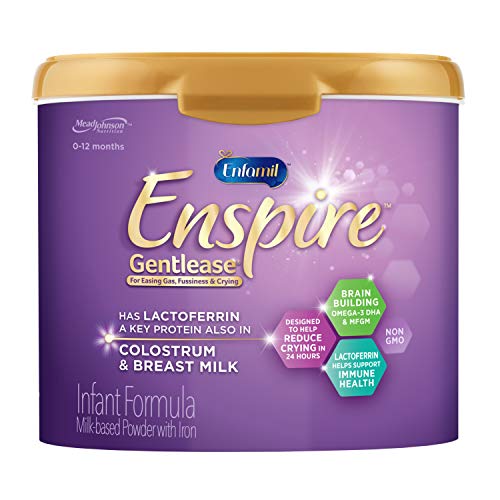 Enfamil Enspire Gentlease Infant Formula with Immune-Supporting Lactoferrin, Brain Building DHA, 5 Nutrient Benefits in…
