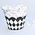 Black and White Checker Party Supplies, Harlequin Pattern, 50s Theme Decorations, Checkerboard, Race Car, Dalmatian Polka Dots, Confetti Couture, 36 Decorative Wraps