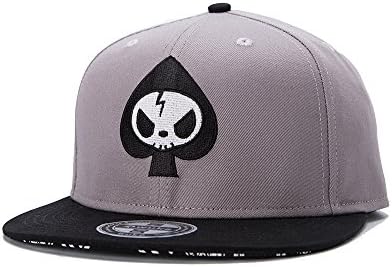 Hanpeng Plain Snapback Hats Unisex Adjustable Hip Hop Flat Brim Baseball Cap
