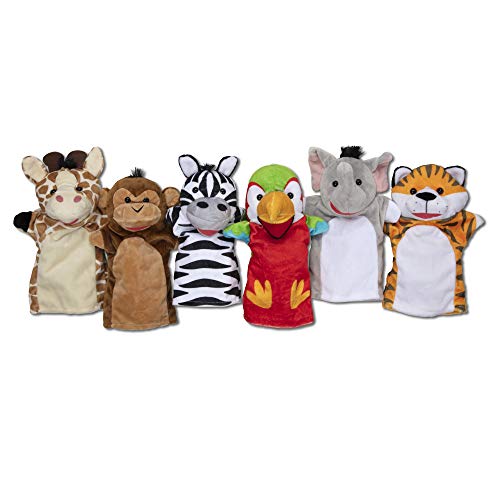 4 Melissa+Doug+Safari+Buddies+Puppets