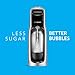 SodaStream Fountain Jet Sparkling Water Maker, Carbonator Not Included, Black/Silver