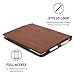 Snugg iPad 2 Case, Executive Distressed Brown Leather Smart Case Cover Apple iPad 2 Protective Flip Stand Cover with Auto Wake/Sleep