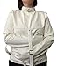 SPARKS Unisex White Faux Leather Straight Jacket Costume