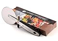 Kitchen Complement 3.54-Inch Stainless Steel Wheel and Build Pizza Cutter with e-book
