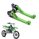 Pivot Brake Clutch Levers Fits Kawasaki KX250 2000-2004 KX125 2000-2005 KX85 KX65 2000-2019 KX250F 2004