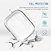 Valkit Compatible Airpods Pro Case Cover, Clear Airpod Pro Protective Case 2019 with Keychain Shockproof Soft TPU Case for Apple Airpods Pro Charging Case 3RD Gen[Front Led Visible] - Transparent
