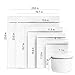 6PCS Mesh Laundry Bag, Siasky Lingerie Bags for Laundry with Premium Rustproof Zipper and Elastic Covering, Ideal Travel Storage Organize and Laundry Bag for Delicates, Blouse, Hosiery and Stocking