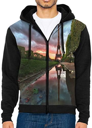 Men Hoodie Fun and Interesting Periodic Hot Full Zip with Pocket Sweatshirt Lightweight for Christmas