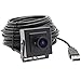 ELP 170 Degree megapixel fisheye Lens 5.0 megapixel USB Camera with aptina cmos Sensor and Aluminum Mini case