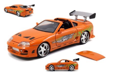 BRIAN'S TOYOTA SUPRA ORANGE 