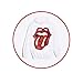 Large Red Mouth Patches Sew on Tongue Sequins Patches Embroidered Badge Motif Applique Compatible Clothing Jeans T-shirt (Red1)
