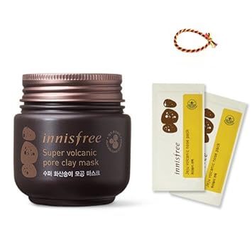 Buy Innisfree Super Volcanic Pore Clay Mask 3 38oz 100ml Jeju Volcanic Nose Pack 2pcs Online At Low Prices In India Amazon In