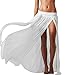 Bhbuy Womens Bikini Swimsuit Beach Dress Skirts Sheer Sarong Beach Swimwear Wrapped Cover up (White)