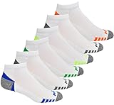Prince Men's Low Cut Performance Athletic Socks for Running, Tennis, and Casual Use (Pack of 6)