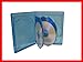 New 4 Viva Elite 15mm Blu-ray Replacement Case Hold 4 Discs (4 Tray)