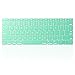 Kuzy Compatible with MacBook Pro 13 inch Keyboard Cover A1708 No TouchBar and MacBook 12 inch Keyboard Cover A1534 Silicone Skin, Mint