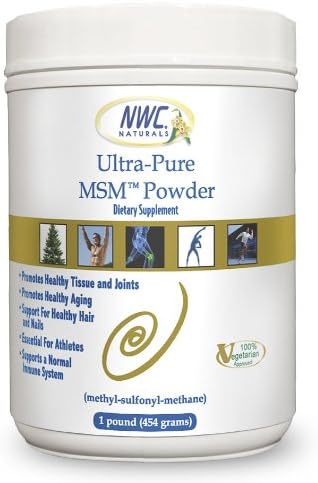 NWC Naturals Ultra-Pure™ MSM Powder, 1-Pound Plastic Jar