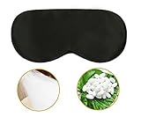 P & J Health 100% Natural Silk Sleep Mask, Super Comfortable and Pure Silk Soft Eye mask for Sleeping, Travelling, Nap, Meditation for Men&Women